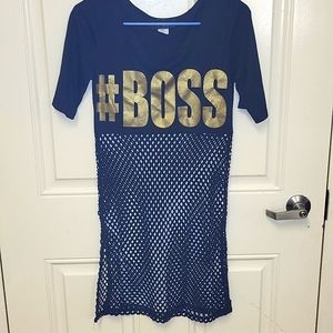 Size: M Say Anything Boss Dress